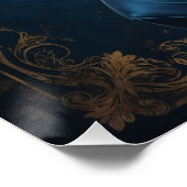 Pin-up Rousse Inspirée Art Deco Perfect Poster (Hoek)