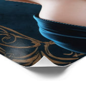 Pin-up Rousse Inspirée Art Deco Perfect Poster (Hoek)