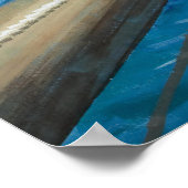 Pin-Up Sailor Meisje Kunst Poster (Hoek)