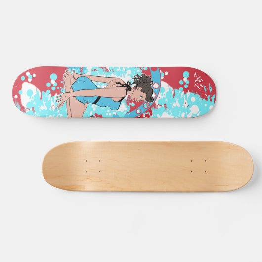 Pin-up skateboard (Horizontaal)