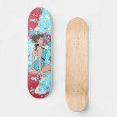 Pin-up skateboard (Voorkant)
