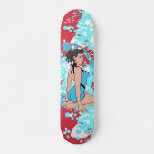 Pin-up skateboard (Voorkant)