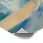 Pin-Up Skiën Vrouwen Kunst Poster (Hoek)