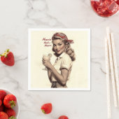  pin-up stijl: Mamacita heeft een Margarita nodig Servet (Insitu)