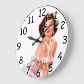 Pin Up SweetHeart-klok Grote Klok (Hoek)