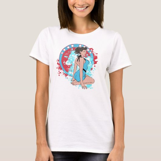 Pin-Up T-Shirt (Voorkant)