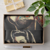 Pin-up van getatoeëerde Gothic Tissuepapier (Geschenk)