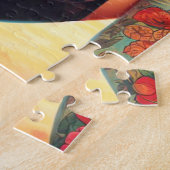 Pin-up voor getatoeëerd strand legpuzzel (Zijkant)