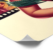 Pin-up voor Glam Cinema Poster (Hoek)