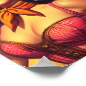 Pin-up voor Westerne landen Poster (Hoek)