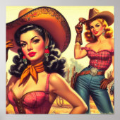 Pin-up voor Westerne landen Poster (Voorkant)