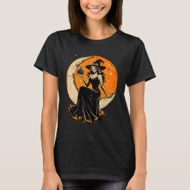 Pin-Up Witch - Halloween T-shirt