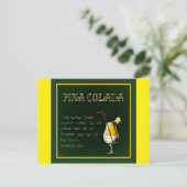 Pina-colada-854511 PINA COLADA RECIPE ALCOHOLIC BE Briefkaart (Staand voorkant)