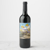 Piña Colada Ananas Moeder's Wijn Etiket (Voorkant)