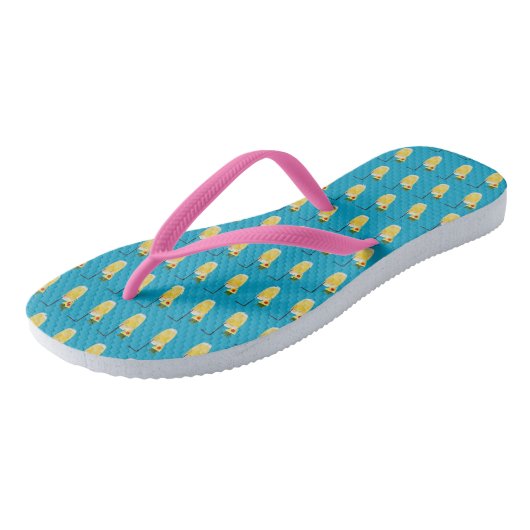 Pina Colada Cheerful Teenslippers (Schuin)