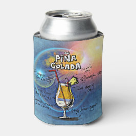 Pina Colada Cocktail (#5 van 12 drankreceptensets) Blikjeskoeler