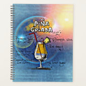 Pina Colada Cocktail (#5 van de Reeksen van de Ont Planner (Voorkant)