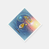 Pina Colada Cocktail (#5 van de Reeksen van de Ont Servet (Hoek)