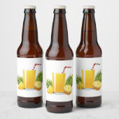Pina Colada cocktail Bier Etiket (Flessen)