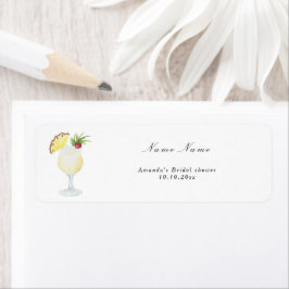 Pina Colada Cocktail Bruidsfeest Etiket