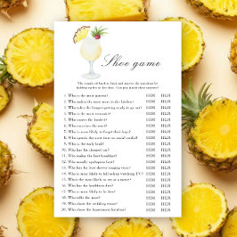 Pina Colada Cocktail Bruidsfeest Schoen spel