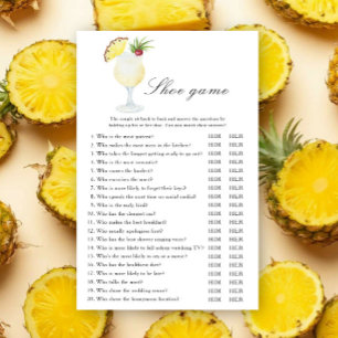Pina Colada Cocktail Bruidsfeest Schoen spel