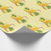 Pina Colada cocktail Cadeaupapier (Hoek)