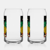Piña Colada Cocktail Drink Blikvorm Glas (Links)