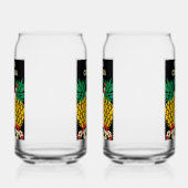Piña Colada Cocktail Drink Blikvorm Glas (Rechts)