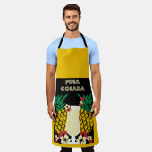 Piña Colada Cocktail Drink Schort (Gedragen)