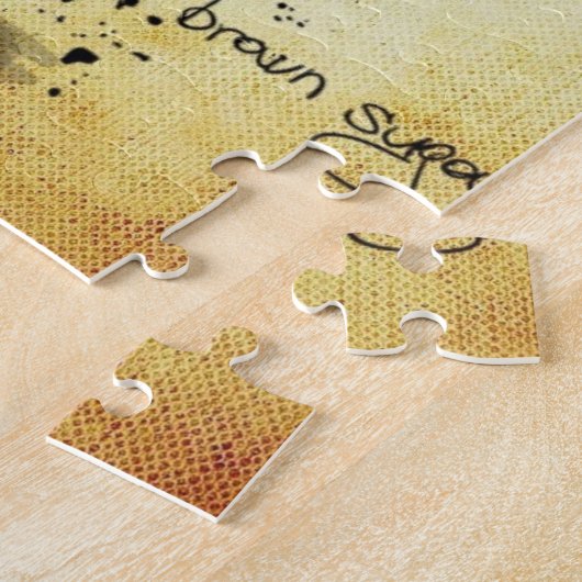 Pina Colada Cocktail Jigsaw Puzzel (Zijkant)