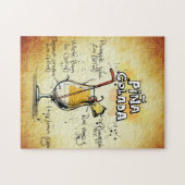 Pina Colada Cocktail Legpuzzel (Horizontaal)