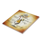 Pina Colada Cocktail Recipe Tegeltje (Zijkant)