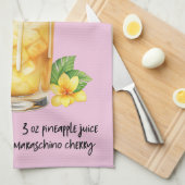 Pina Colada Cocktail Recipe Theedoek (Quarter Fold)
