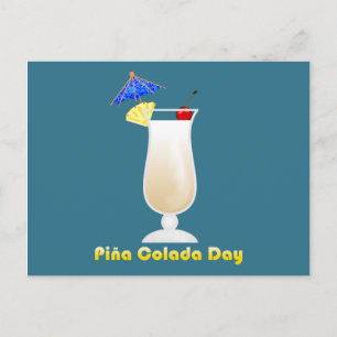 Piña Colada Day Briefkaart