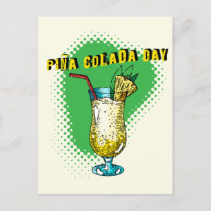 Pina Colada Day Briefkaart