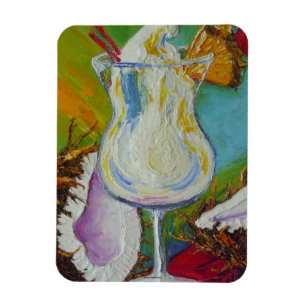 Pina Colada en Coconut Magnet Magneet