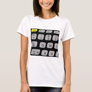 "Pina Colada Escape"-toetsenbord T-Shirt