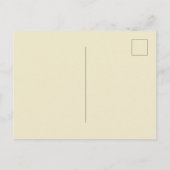 Pina Colada Gele Strik Briefkaart (Achterkant)