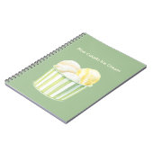 Pina Colada Ijs Notitieboek (Linkerzijde)