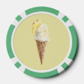 Pina Colada Ijs Poker Chips (Achterkant)