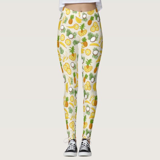 Pina Colada Leggings (Voorkant)
