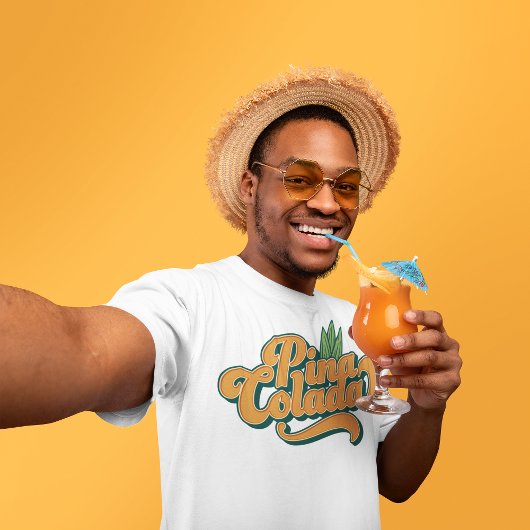 Pina Colada Party Lover Zomer Drink Cocktail T-shirt