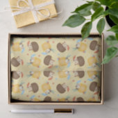 Pina Colada Pineapple Coconut Dogs Pattern Tissuepapier (Geschenk)