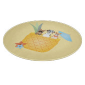 Pina Colada Pineapple Dogs Snijplank (Hoek)