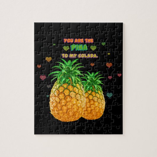 Pina Colada Pineapple Legpuzzel (Verticaal)