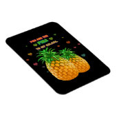 Pina Colada Pineapple Magneet (Rechterzijde)