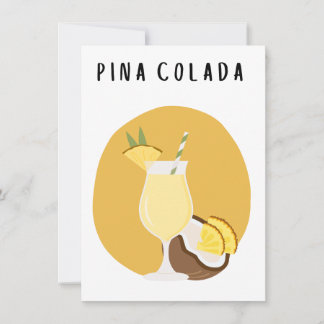 Pina Colada-poster klein formaat