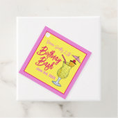 Piña Colada Puerto Ricaanse ananas cocktail party Bedankjes Labels (In situ)