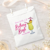 Piña Colada Puerto Ricaanse ananas cocktail party Bedankzakje (Geknipt)